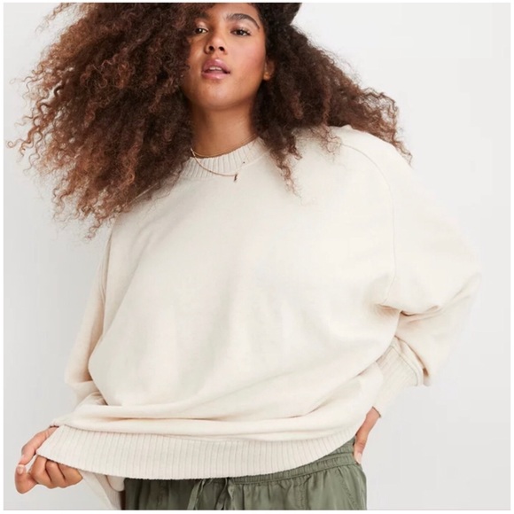 aerie Sweaters - AERIE Down to Earth Crew Sweatshirt Size XL